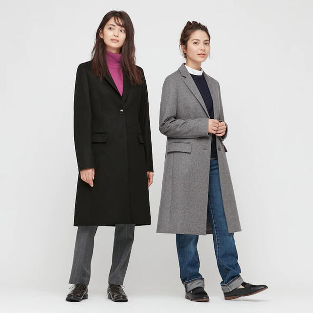 UNIQLO - UNIQLO ユニクロ◇ウールカシミヤチェスターコート