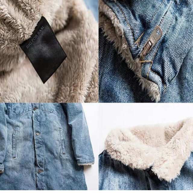 Ron Herman - デニムボアロングコート Lの通販 by なかーざ｜ロン