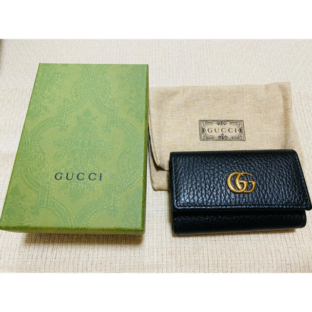 GUCCI - GUCCI レザーキーケースの通販 by chan_chii's shop｜グッチ