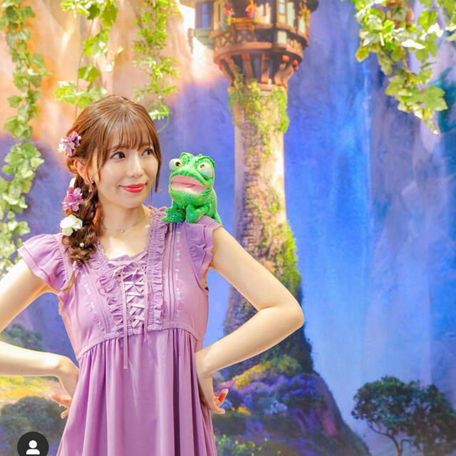 earth music & ecology - あいにゃん ラプンツェル ディズニー