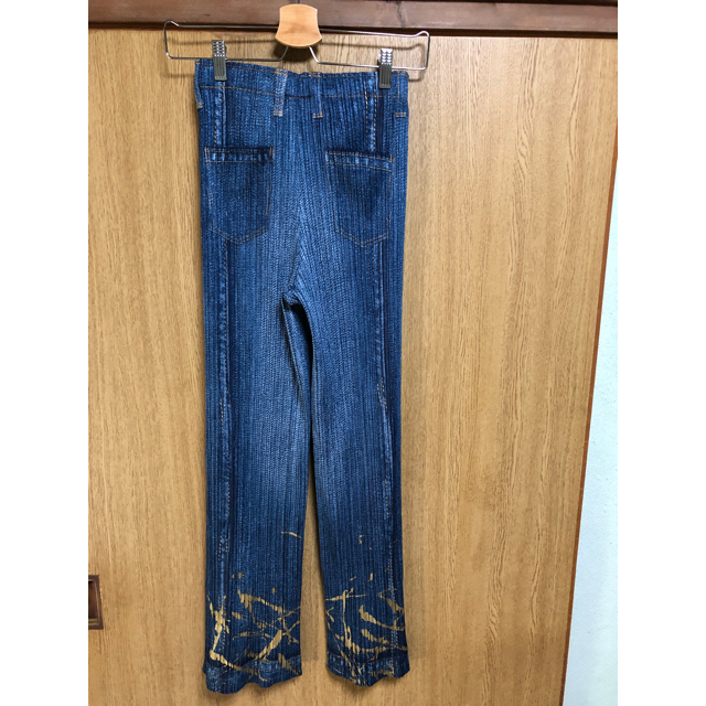 PLEATS PLEASE デニムスタイルパンツ サイズ2 PLEATS PLEASE ISSEY