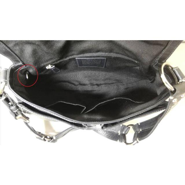 COACH - コーチ COACH ワンショルダーバッグ ブラック レザー 10579 の