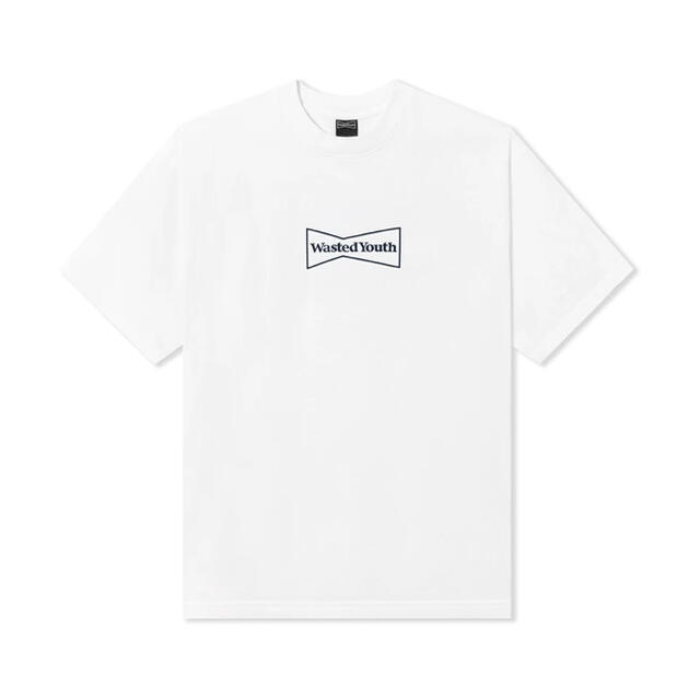 WASTED YOUTH WHITE LOGO T-SHIRTの通販 by しーさん｜ラクマ