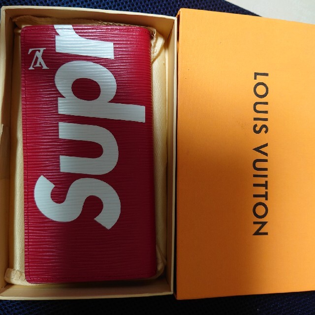 Supreme - ルイ・ヴィトン シュプリーム コラボ長財布の通販 by