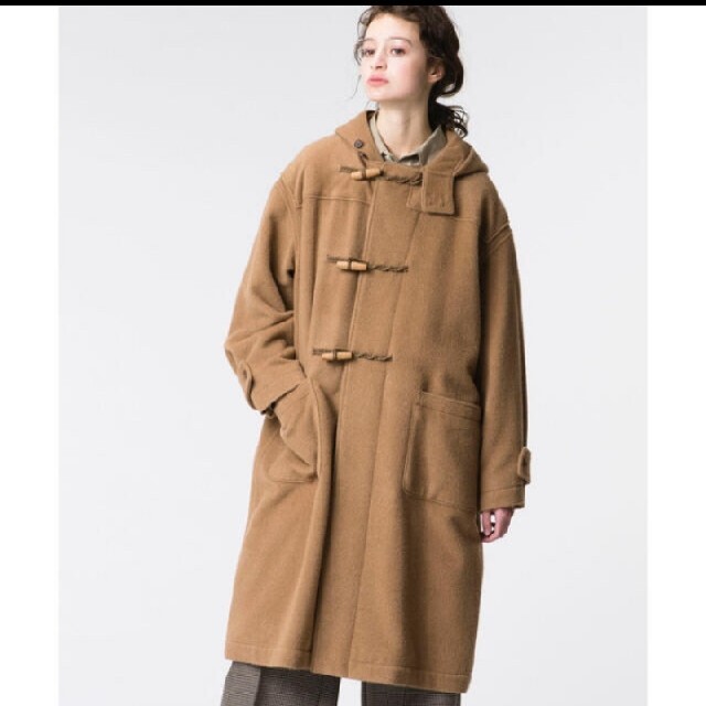 AURALEE - オーラリー ベビーキャメル ダッフルコートの通販 by