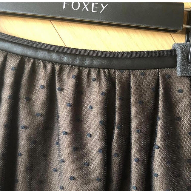 FOXEY - FOXEY ドット チュール スカート 96,120円 Cord Wabe 美品の