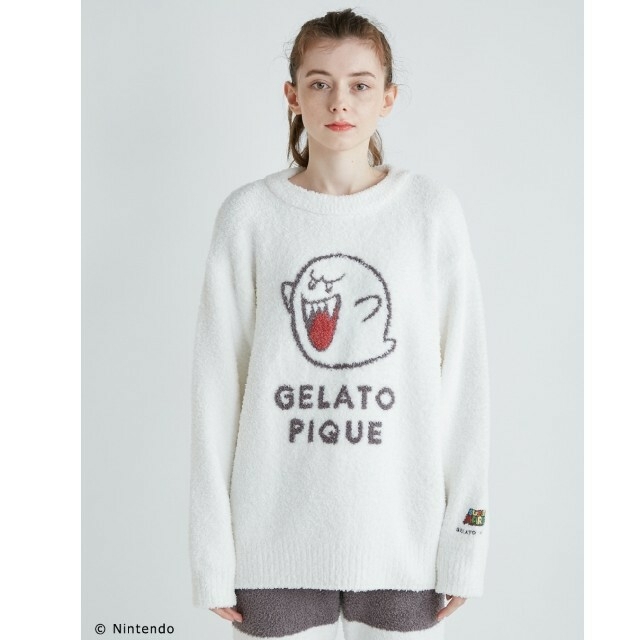 gelato pique - ジェラートピケ×スーパーマリオ テレサ ジャガード