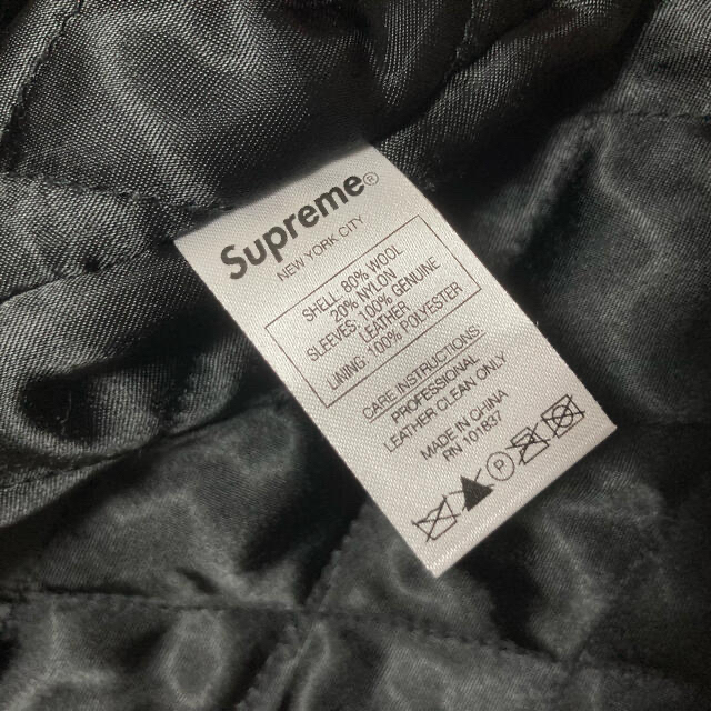 Supreme - supreme 正規品 Team Varsity Jacket オレンジ Sの通販 by