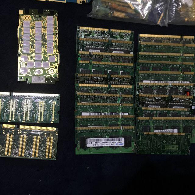 都市鉱山 PCメモリ24枚 ＋メモリ金メッキ端子部分 ＋ 金製品 ＋ 基盤の