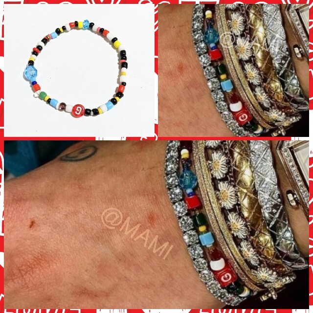 🌼BIGBANG G-DRAGON ビーズ ブレスレット🌼ジヨン Gブレスの通販 by ま