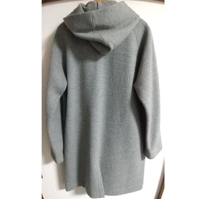 evam eva - 【希少】evam eva プレスウールフードコート【34%オフ】の