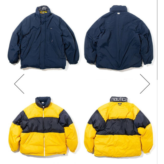 NAUTICA - NAUTICA “TOO BIG” REVERSIBLE DOWN JACKETの通販 by