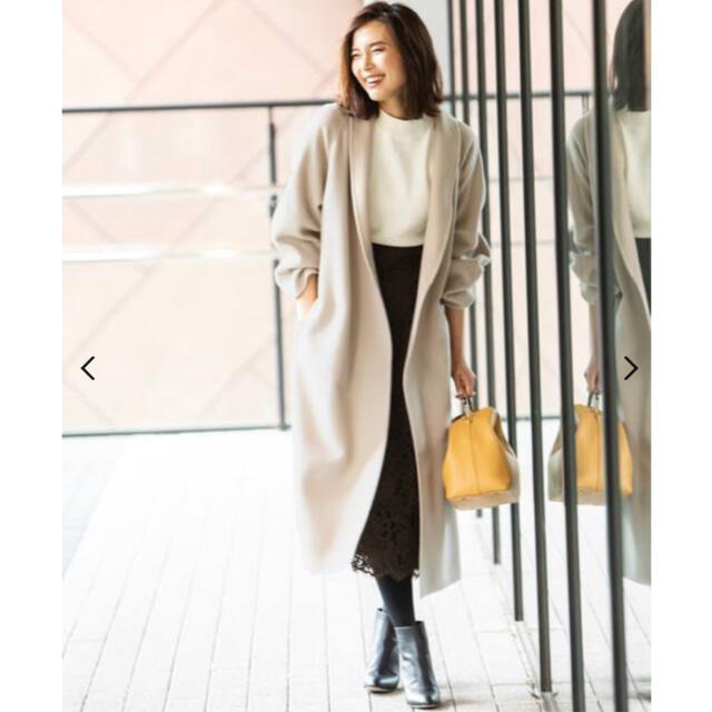 Noble - NOBLE W/NYショールカラーリバーコート サイズ36の通販 by