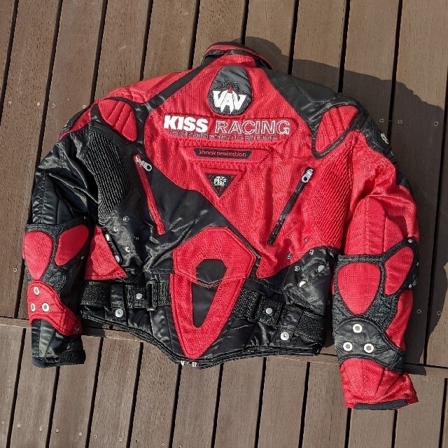KISS RACINGウインタージャケットの通販 by ピージョウ's shop｜ラクマ