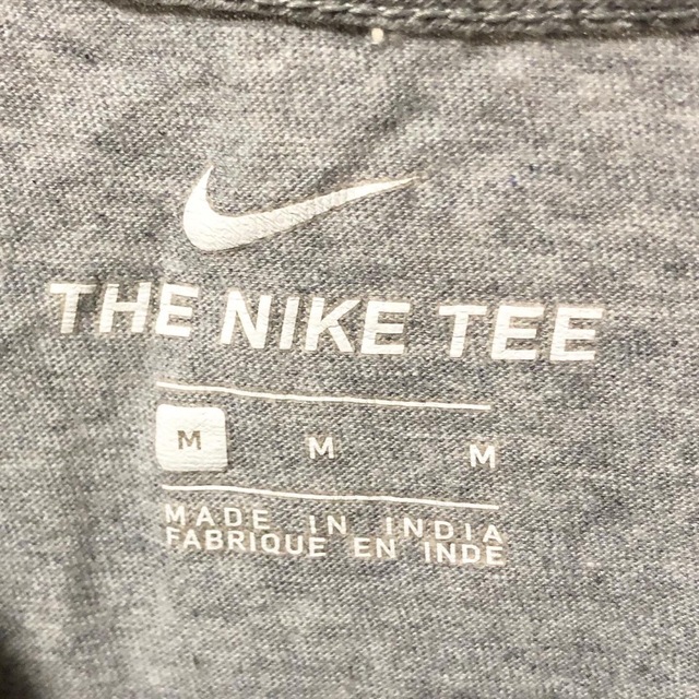 NIKE - 希少❗️NIKE ゴツナイキ センターロゴ Tシャツ グレー Mの通販