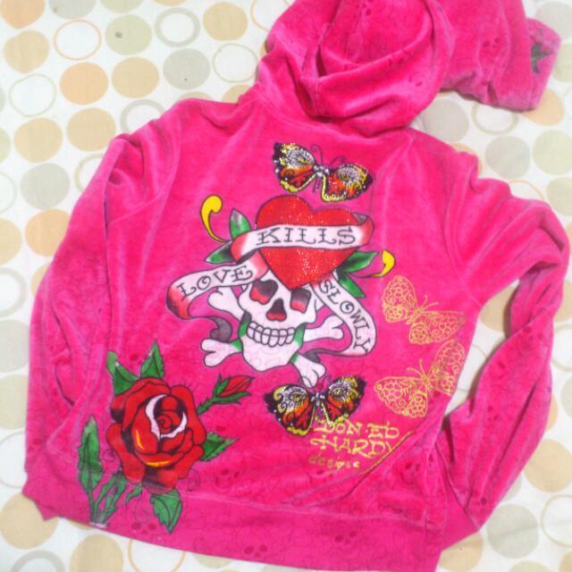 Ed Hardy - ed heardy ピンク セットアップの通販 by 🐰｜エド
