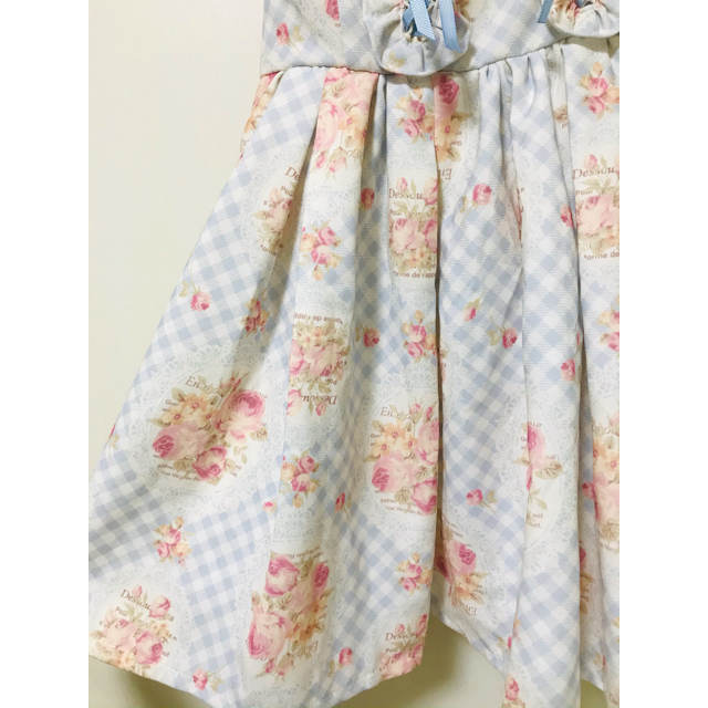 LIZ LISA - リズリサ リズメロ ジャンスカ 水色の通販 by はるる's