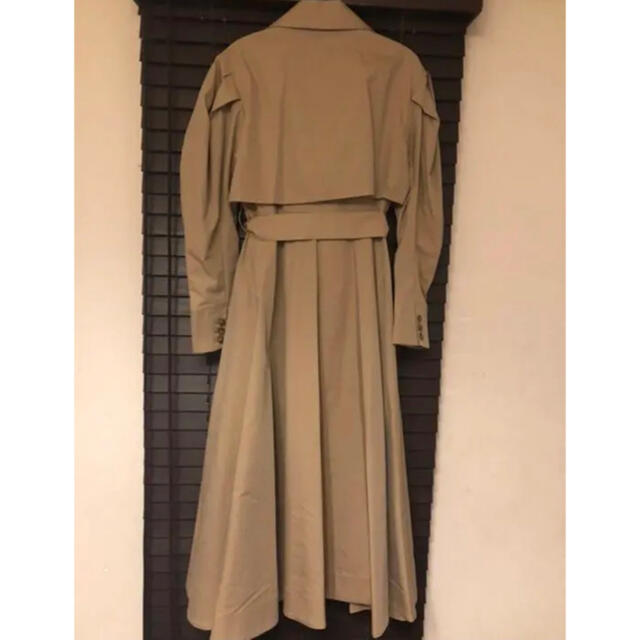 ENFOLD - ご確認用☆完売☆ENFOLDライトギャバフレアーレディトレンチ