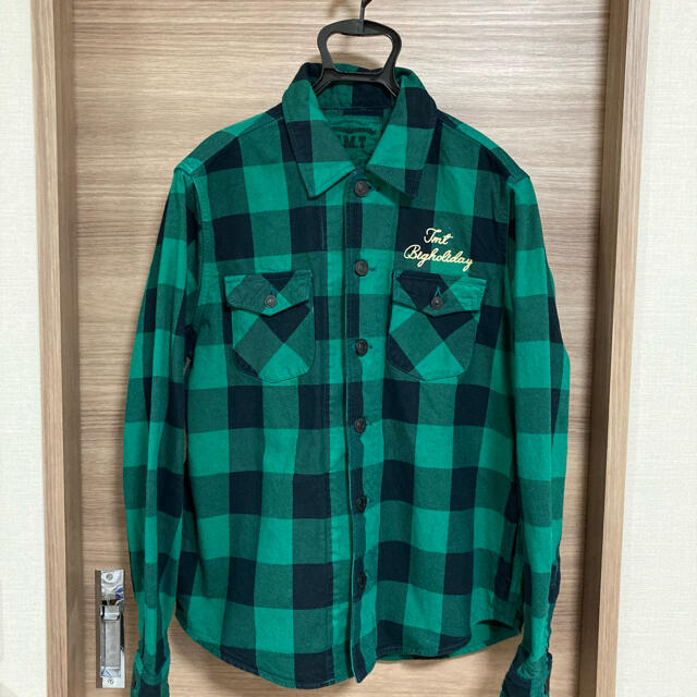 TMT - TMT バッファローチェックシャツ XLサイズ の通販 by ウメとモモ