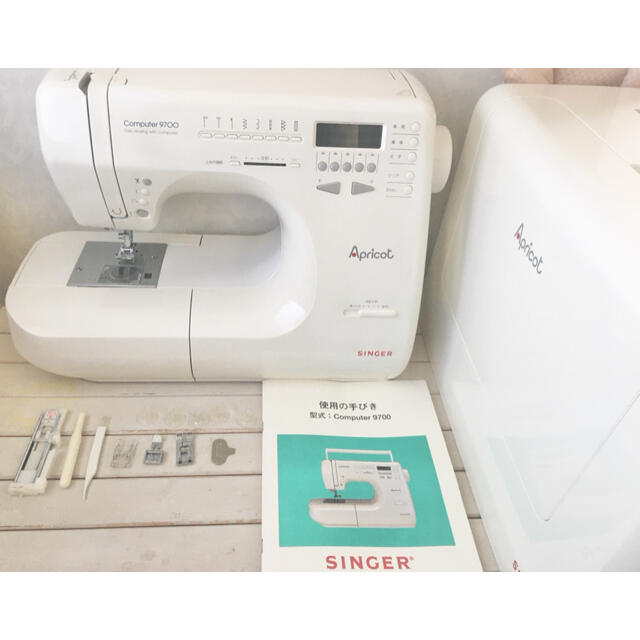 SINGER コンピューター ミシン アプリコット 9700の通販 by ヨモ's