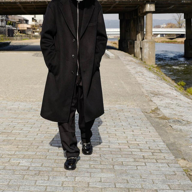 UNIQLO - UNIQLO +J カシミヤブレンドオーバーサイズチェスターコート