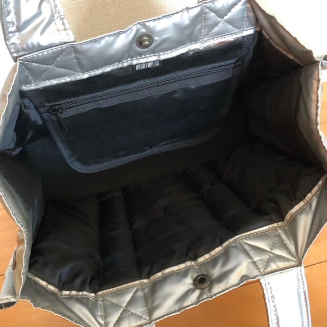 HEADPORTER - HEAD PORTER ヘッドポーター トート バッグ シルバー