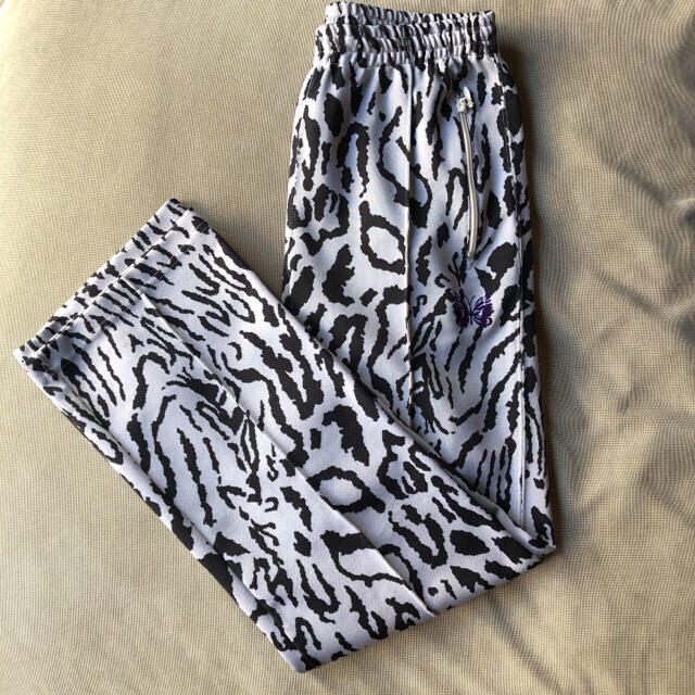 Needles - 即完売 needles トラックパンツ レオパード ゼブラ柄