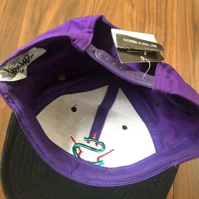 STUSSY - 90's stussy キャップ ヤケあり 旧タグデッドストックものの