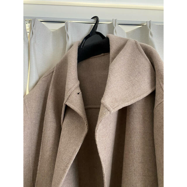 louren ダブルフェイスマフラーウールコートの通販 by anime shop｜ラクマ