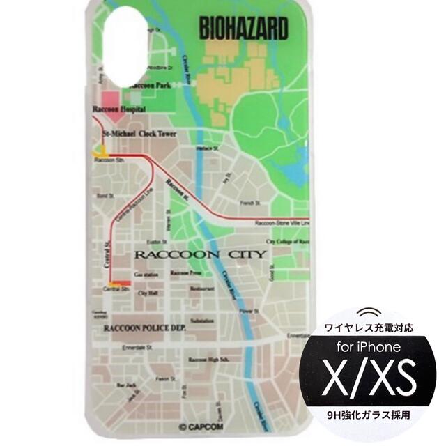 CAPCOM - バイオハザード iPhone ケース (X/XS) ラクーンシティ マップ