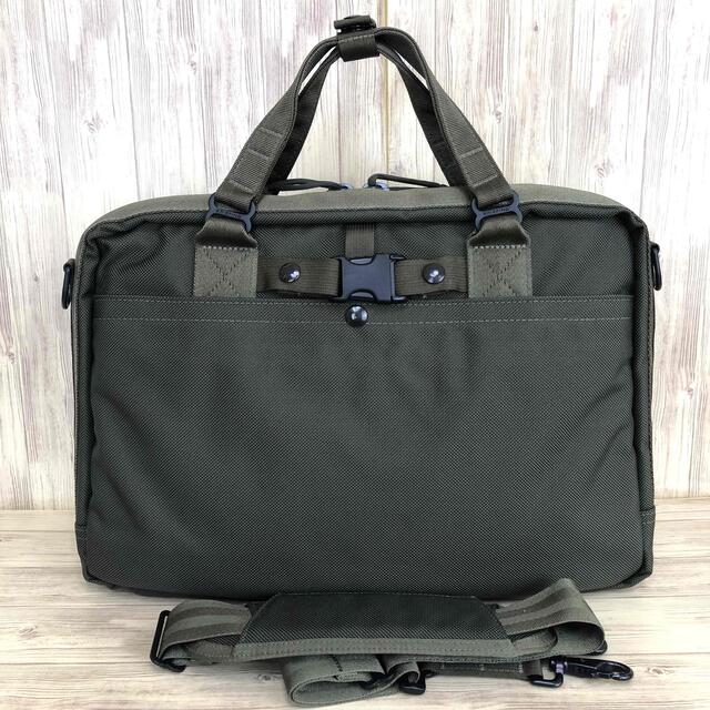 BRIEFING - 【美品希少】BRIEFING A4LINER 2way レンジャーグリーンの