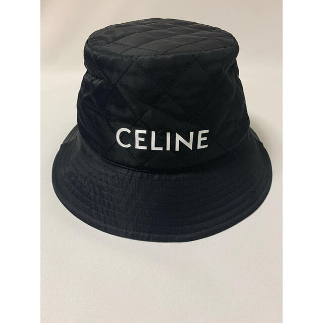 CELINE - 新品【 CELINE セリーヌ 】キルティング バケット ハット Mの