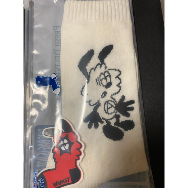 ウェイステッドユース × ウィムジー ソックス プリント スウェット XL