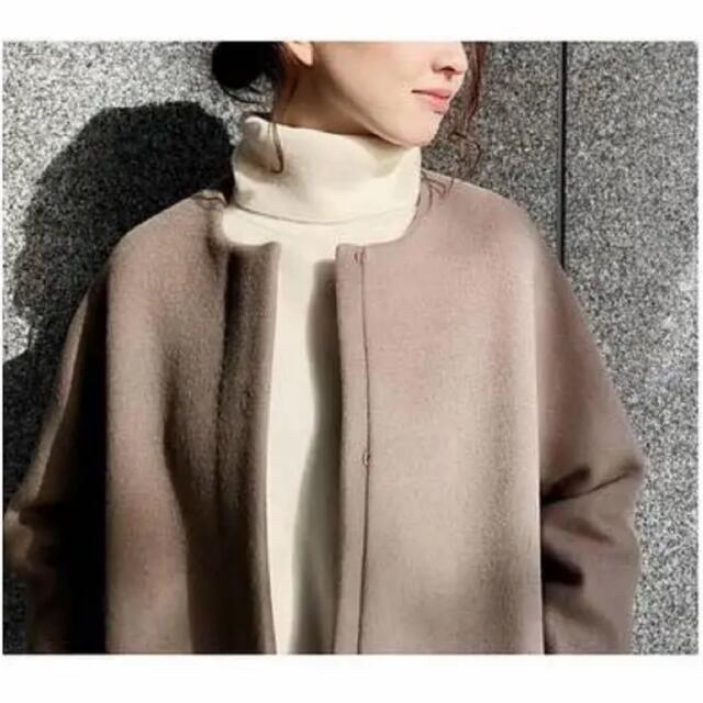 DEUXIEME CLASSE - Deuxieme Classe ダブルクロスベルテッドノーカラー