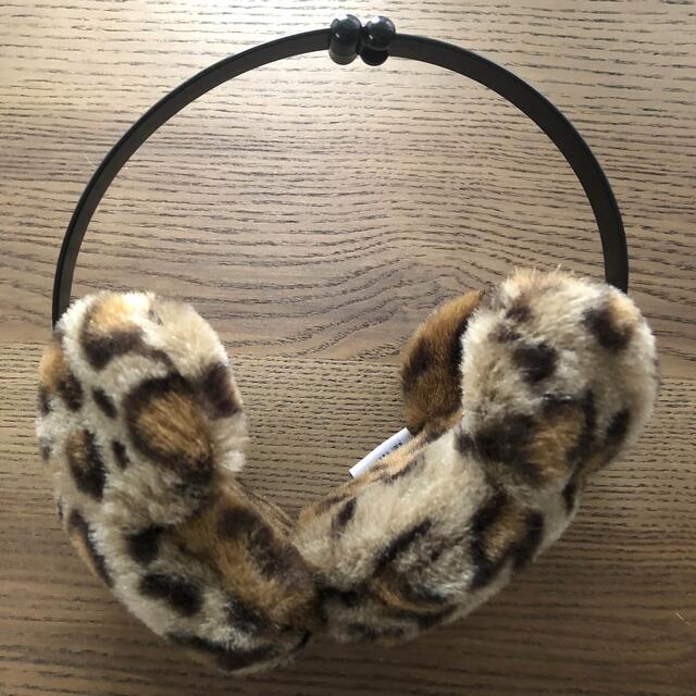 Disney - ディズニーランド 耳あて イヤーマフ ヒョウ柄 レオパード