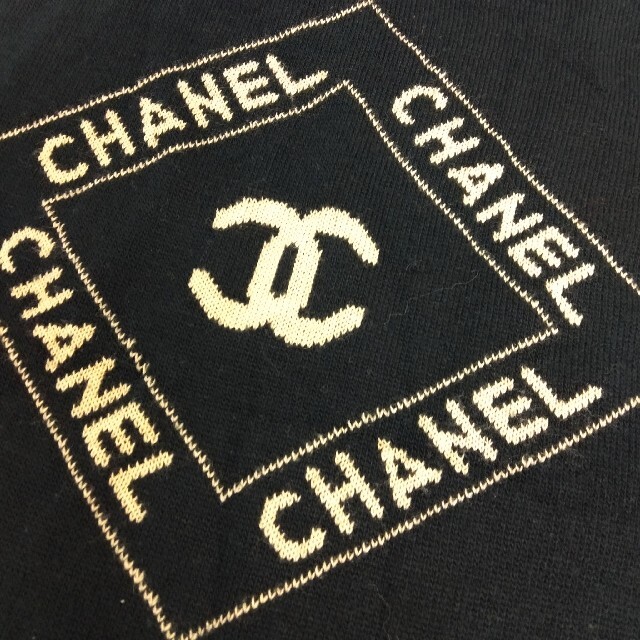 CHANEL - 美品 希少 CHANEL シャネル マフラー ノベルティ ココマーク
