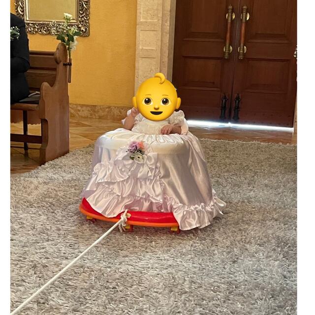 結婚式 リングガール リングボーイ 歩行器カバー 歩行車カバー 挙式