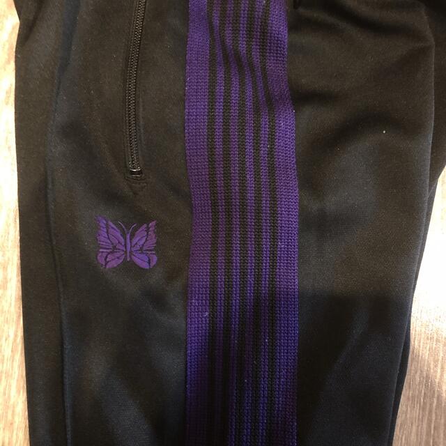 Needles - 【定番アイテム】needles パープル ブラック トラックパンツ