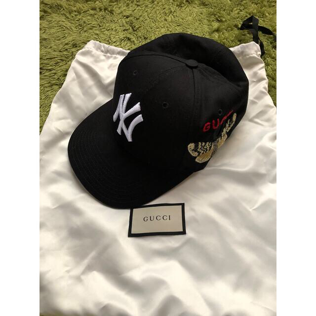 GUCCI - グッチ NYヤンキースキャップの通販 by rose's shop｜グッチ