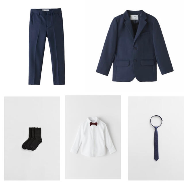 ZARA - ZARA フォーマルスーツ5点セット116cmの通販 by お値下げご相談