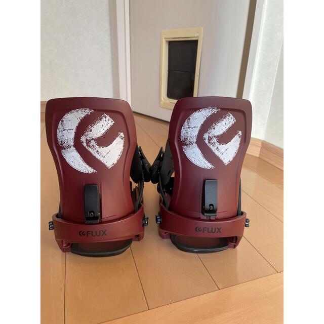 FLUX DS Lサイズ 20-21 RED ビンディング 赤 美品