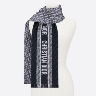 Christian Dior（マフラー/ショール ・ ブルー・ネイビー/青色系）の
