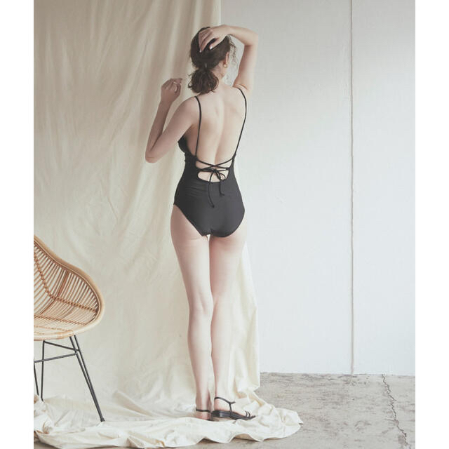 ALEXIA STAM - SEA DRESS バックオープンクロスワンピース/水着の通販