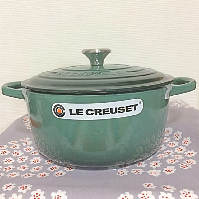 LE CREUSET - ♡ルクルーゼ ココットロンド 22cm アーティチョーク