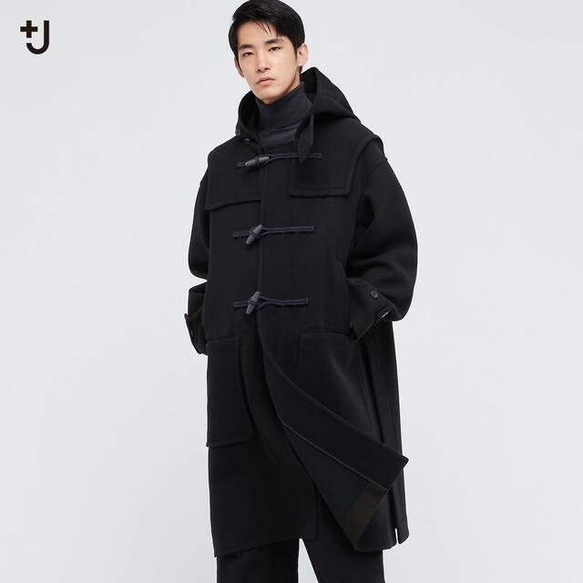 UNIQLO - ユニクロ+J ウールオーバーサイズダッフルコート L の通販 by