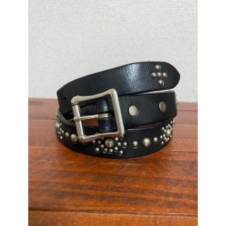 RRL - 希少 RRL ダブルアールエル スタッズベルト ナローベルト HTCの
