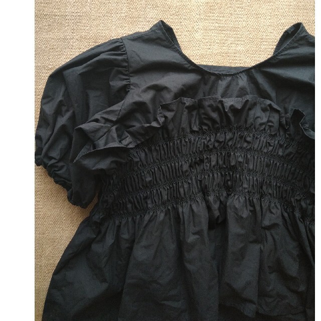 papier louise blouse blackの通販 by けいちゃん's shop｜ラクマ