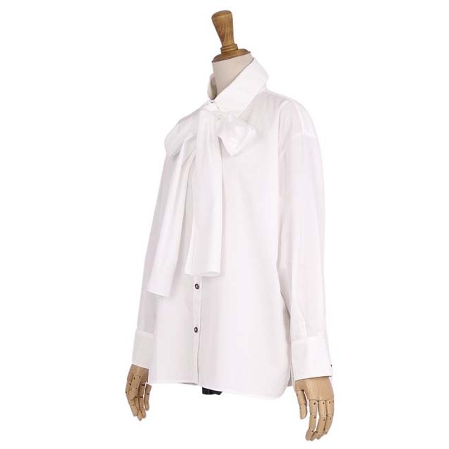 CHANEL - シャネル シャツ P46322 ブラウス ストール付き ライオン