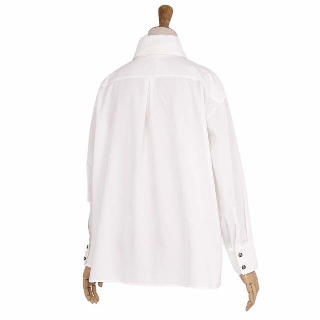 CHANEL - シャネル シャツ P46322 ブラウス ストール付き ライオン