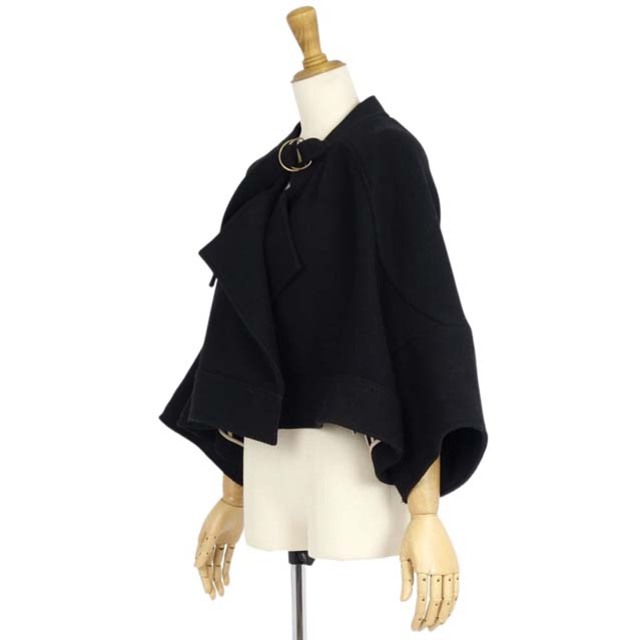 Chloe - クロエ コート ウール ショート丈 ノーカラー 無地 34(S相当